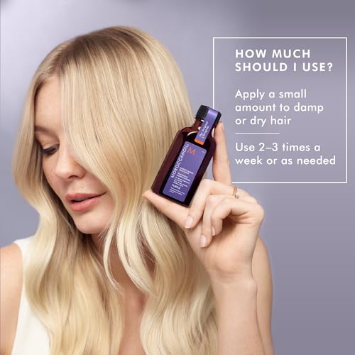 Moroccanoil Treatment Purple olio nutriente per capelli biondi e grigi 25 ml - 5