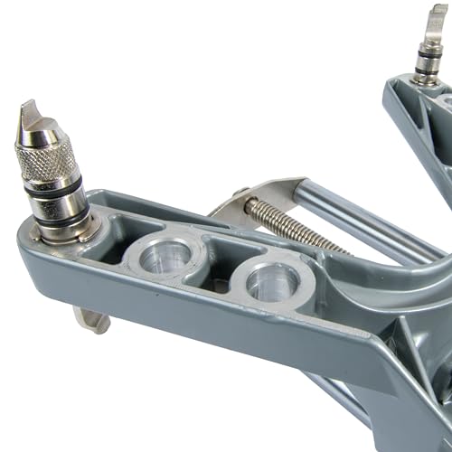 Image of ASWG001 Wheel Clamp Locator Pins, 88mm Standard Length, 4-Piece Reversible Set, Nickel-Plated Iron, DIY Wheel Alignment