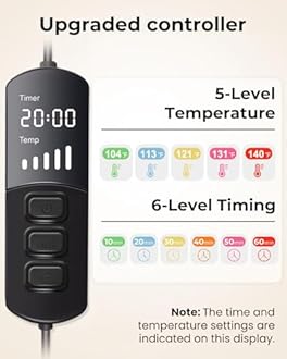 Aroma Season Heated Eye Mask for Dry Eyes, Warm Eye Compress with Flaxseed for MGD, Dry Eye Syndrome, Chalazion Blepharitis Stye Eye Treatment, Steam Moist to Unclog Glands (Blue)