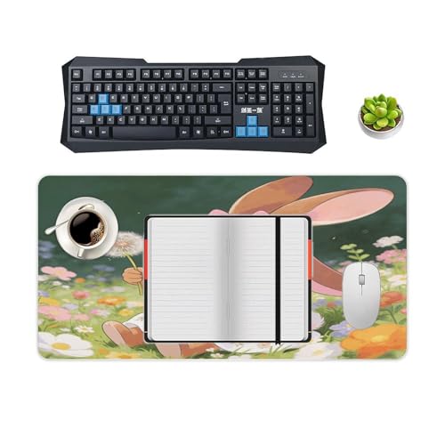Bunny Floral Carnival Desk Pad Large Oficina 30x60cm miniatura 4