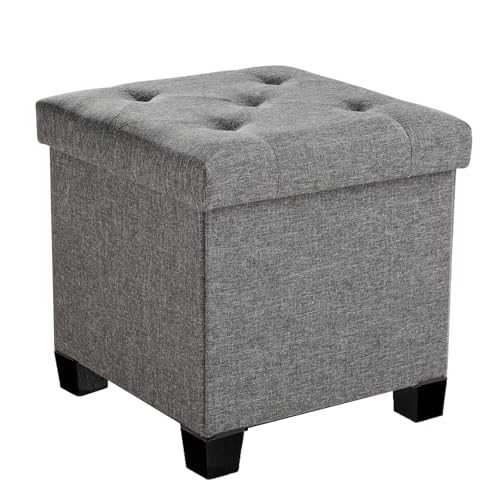 Sweetcrispy Taburete con Espacio de Almacenamiento