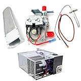 AutoAlly RV Furnace Complete Repair Kit - 34570/37057 Igniter + 30268/36043 Burner Head + 31098/38611 12VDC Valve RV Furnace Kit for Atwood AFS/AFM/DFMD Series