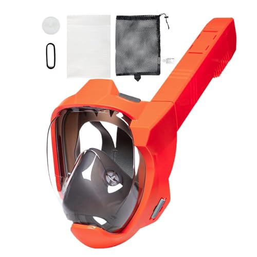 Máscara de snorkel para adultos con vista panorámica y diseño anti-filtraciones para piscina