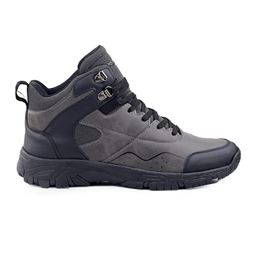 Image of Bacca Bucci Alpine High Ankle 6 inches Riding Boots for Mountaineering Backpacking Hiking & Trekking