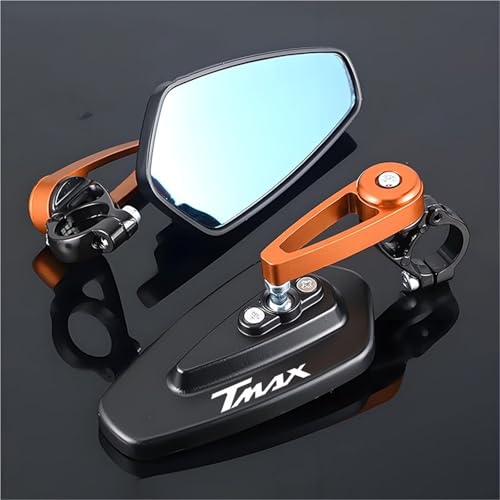 に適合するT MAX 530 Tmax 500 T-MAX 560 Tmax560 アクセサリー ユニバーサル バイクミラー リアビュー 2個 ハンドルバーエンドマウント