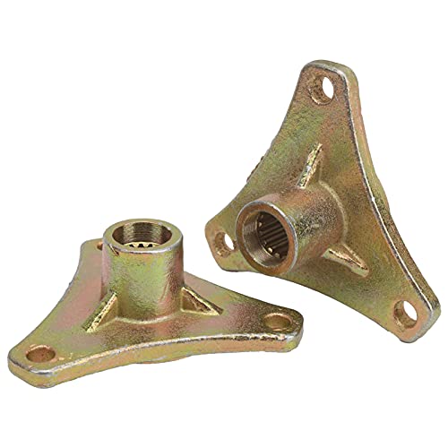 Mozzo Dell'Asse Posteriore Della Ruota Scanalata, Qiilu Mozzi Ruota Perno Posteriore, 2 Pezzi 17T Spline Mozzo Ruota Posteriore Mozzo In Lega D'Acciai