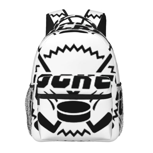 Mochila diaria casual de hockey para tus viajes y vacaciones familiares