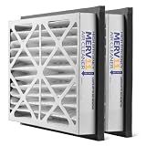 Zephyr 16x25x3 VGF Merv 11 Pleated Air Cleaner Filters for Return Air Grilles. Box of 2
