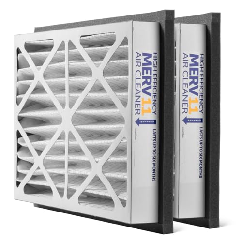 Zephyr 18x24x3 VGF Merv 11 Pleated Air Cleaner Filters for Return Air Grilles. Box of 2
