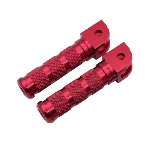 Motorrad Fußstütze Motorcycl Vorne Fuß Peg Fußrasten Fußstütze Für Yam&aha MT01 MT07 MT09 R15 R25 R3 T-MAX FZ1 FZ6 FJ09 Tracer TDM 900 XJR(Red)