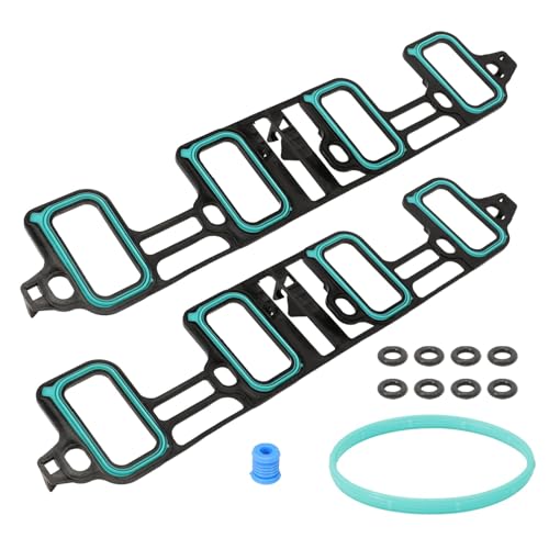 Image of 6.0L Intake Manifold Gasket Set, Compatible with 2007-2016 Silverado Express Sierra Escalade, 6.0 6.2L Engine, Replace# MS25702VR MS19598 MS97126