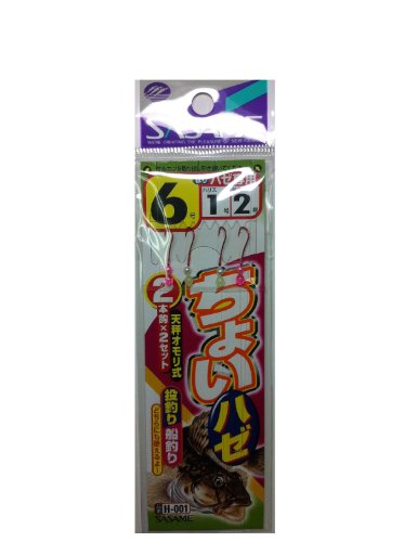 ささめ針 チョイハゼ H-001