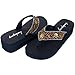 Lowkeyray Women's wedge flip flops Sandal