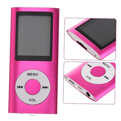 Homoyoyo Mp3 Music Player Portable Music Player Mp3 Cd Video Cd s Portable Photo Viewer Mp4 Mp4 with Playback USB Student Number Pink
