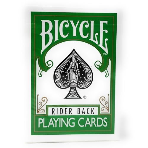 Bicycle Green Rider Back Playing Card Deck