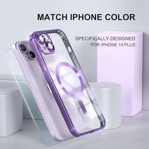 Image of Misea Magnetic for iPhone 14 Plus Case Compatible with MagSafe