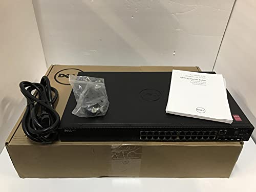 Image of Dell Networking N1524 - Switch - 24 Ports - Managed - Rack-mountable, Black (463-7254)