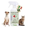 M' MA PETS Repellente Disabituante per Cani e Gatti 100% Naturale, Made in Italy - Spray Anti Urina Uso Interno ed Esterno – Formula Green a Base Vegetale Senza Alcool - 500ml
