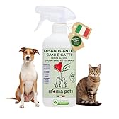 M' MA PETS Repellente Disabituante per Cani e Gatti 100% Naturale, Made in Italy - Spray Anti Urina Uso Interno ed Esterno – Formula Green a Base Vegetale Senza Alcool - 500ml