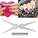 Art Magnet – Dual-Ended Strong Pull, French Manicure Polish Tool, Lightweight and Simple Use, Precision Nail Design Application, Beauty Accessory, Teen and Beginner Friendly