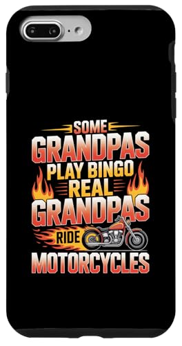 Some Grandpas Play Bingo Real Grandpas Ride Motorcycle X}zP[X iPhone 7 Plus/8 Plus p
