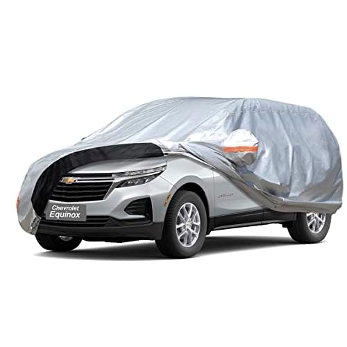 Car Cover Custom Fit Chevrolet Equinox (2005-2025) Waterproof for Automobiles, Oxford Sun Rain Dust Snow Protection (Ships from US Warehouse, Delivery