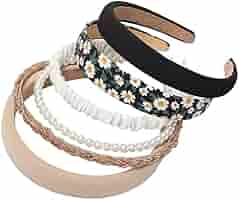 Amazon.com : 6PK Different Designs Headbands for Women Non