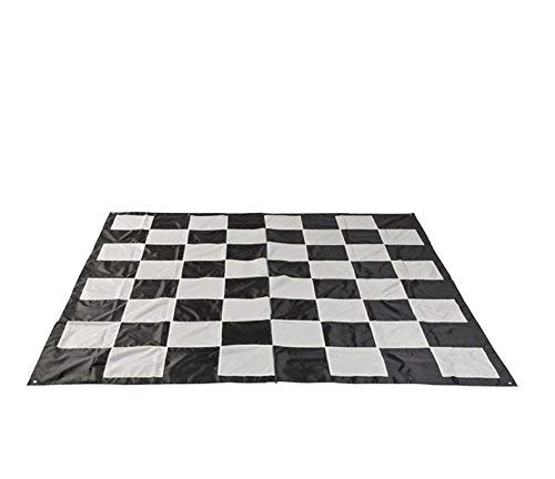 Mega Chess Large Nylon Chess/Checker Board With 6" Squares 1