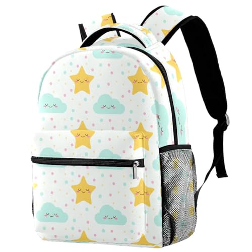 Sac à dos d'école filles et adolescents - Grand sac de voyage décontracté