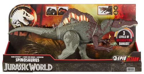 MAGNETOE Jurassic Epic Attack Slash Attackin Spinosaurus Dinosaurier Actionfigur