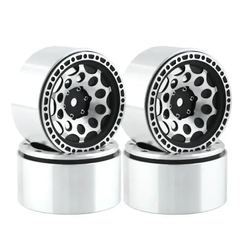 Jantes Métal 2.2 Pouces Anti-Déjantage pour RC Crawler TRX6 Wraith