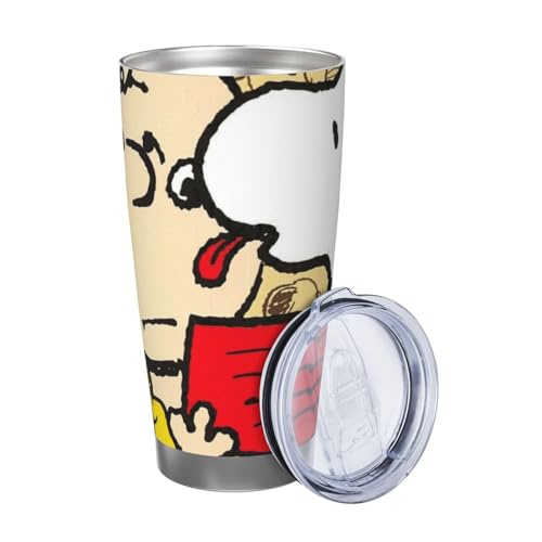 スヌーピー マグカップ コーヒーカップ コンビニカップ 保冷 保温 タンブラー ステンレス製 真空断熱マグ 蓋付き 持ち運び 直接ドリップ 車用 アニメ キャラクター グッズ かわいい プレゼント 600ml