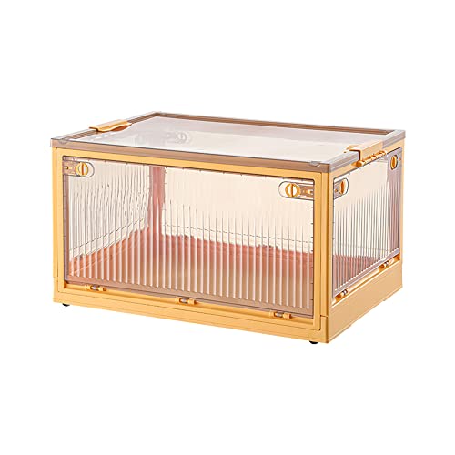 5面開閉 収納ボックス 全方向から取り出せる 折りたたみボックス 衣装ケース 収納ケース コンテナボックス ふた付き 積み重ね キャスター付き 布団 衣類 化粧品 小物 おもちゃ 押し入れ 組立簡単 防塵 防カビ 防湿 無臭 強い耐荷重 大容量 家庭用 車