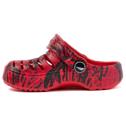 Image of Nautica Kids Clog Sandals - Slip-On Lightweight Water Shoes with Adjustable Heel Strap - Comfortable EVA Slip-Resistant Clogs for Boys & Girls - Toddler & Youth Sizes