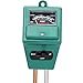 Produktbild TRIXES 3-in-1 Bodenfeuchtigkeit Meter, Licht und pH Säure Tester, Pflanze Tester, ideal für Garten, Indoor & Outdoor kein Akku erforderlich