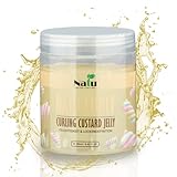 Natu Natural Curly Hair Custard Jelly 250 ml | Haar Gel OHNE SULFATE, Alkohol, Parabene, Silikone | PREMIUM Gel | Feuchtigkeitsspendendes Gel | Für lockiges Haar | 'Curly Girl'-Methode geeignet