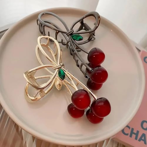 Image of Cute Pink Clutcher For Women | Stylish Hair Claws For Girls | Trendy Alloy Metal Clips | Premium & Fashionable Girls Hairs Clutch /Accessories | Suitable In Various Occasions | Pack Of 1 |