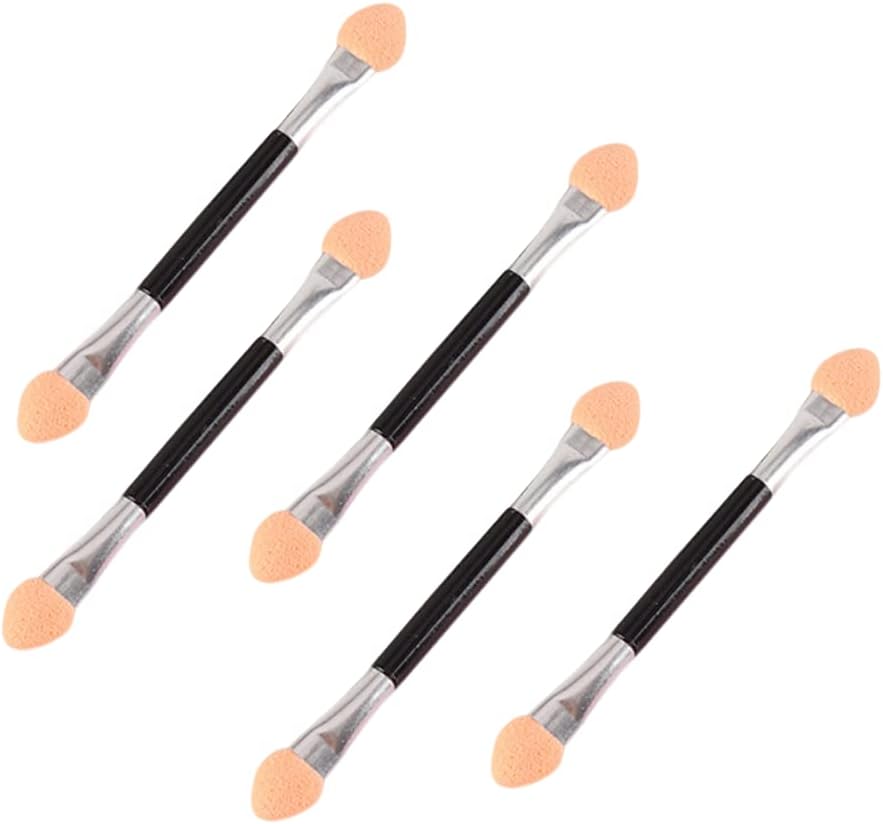 Eyeshadow Brush, 5 Pcs Spons Oogschaduwborstel, Oogschaduw Borstel, Oogmake-up Borstels, Oogschaduw Applicator, voor Make-up, DIY