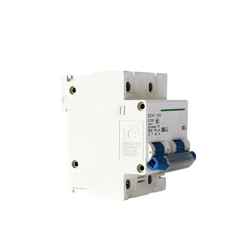 Interruttore Magnetotermico Differenziale 2P DC 1000V 500V Solar Mini Interruttore 6 3A / 80A 100A 125A DC1000V DC500V MCB(80A DC500V)