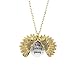 Sunshine Keep Fucking Going- Sunflower Necklace Box, Golden, Size No Size