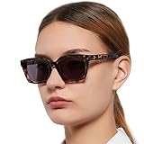 MARE AZZURO Bifocal Reading Sunglasses Women Trendy Large Square Readers Sunglasses 1.0 1.5 2.0 2.5