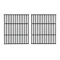 YIHAM Cast Iron Grill Grates for Broil King Signet 320, 20, 70, 90 (2007 and Newer), Broil Mate 1551-54, 165154, Huntington Grill Replacement Parts 11228 Cooking Grates 15 inch x 12 3/4 inch Set of 2