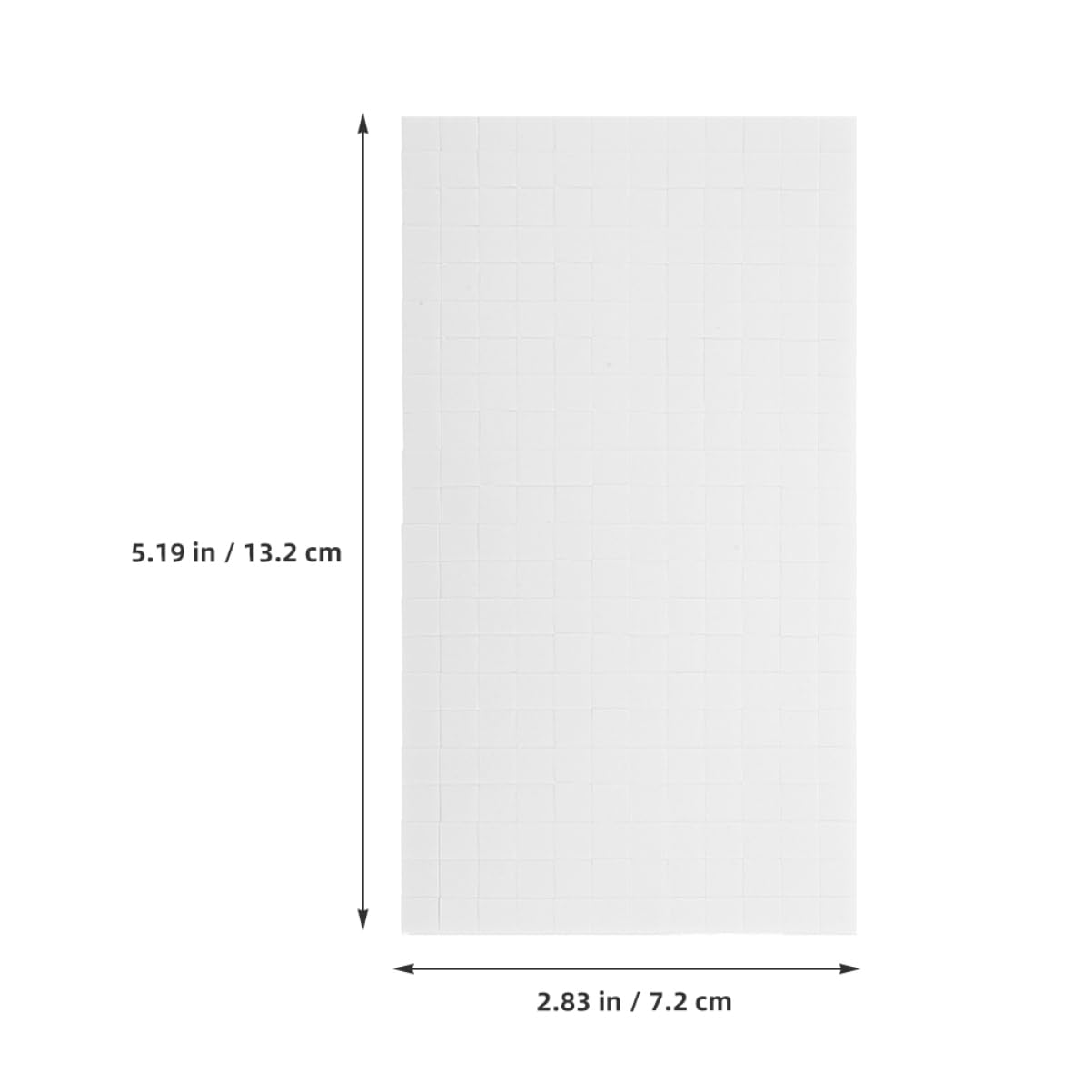 MAGICLULU 4 Sheets Dual Adhesive Foam Squares for Crafts, EVA Mounts