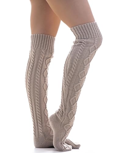Image of Kix`ies Stockings For Women | Over The Knee Knit Sweater Socks | Over The Knee Knit Socks for Women