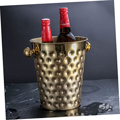 UPKOCH 1 Peça Recipiente De Ornamento Balde De Gelo Balde De Gelo De Vinho Batata Frita Barril De Vi