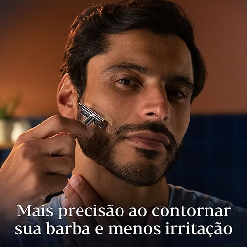 KING C. GILLETTE, Gel de barbear transparente, 170ml, para uso com aparelho de barbear, um barbear p