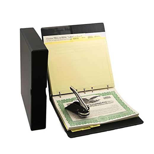 Comprehensive LLC Records Binder Kit