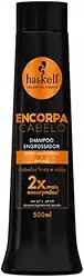 Shampoo Encorpa Cabelo 300 ml, Haskell, Preto