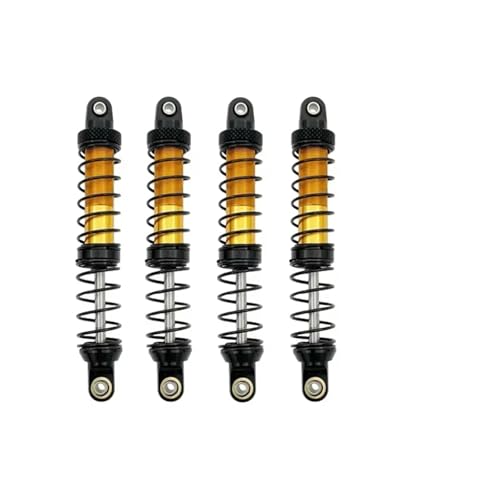 RC�J�[�A�b�v�O���[�h�p�[�c Compatible With MN MN999 For Defender D90 1/10 RC�J�[�A�b�v�O���[�h�p�[�c�A�N�Z�T���[ 4�� ���^���V���b�N�A�u�\�[�o�[ �I�C���_���p�[(Yellow)