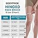 Hinged Knee Brace for Men and Women, Knee Support for Swollen ACL, Tendon, Ligament and Meniscus Injuries
